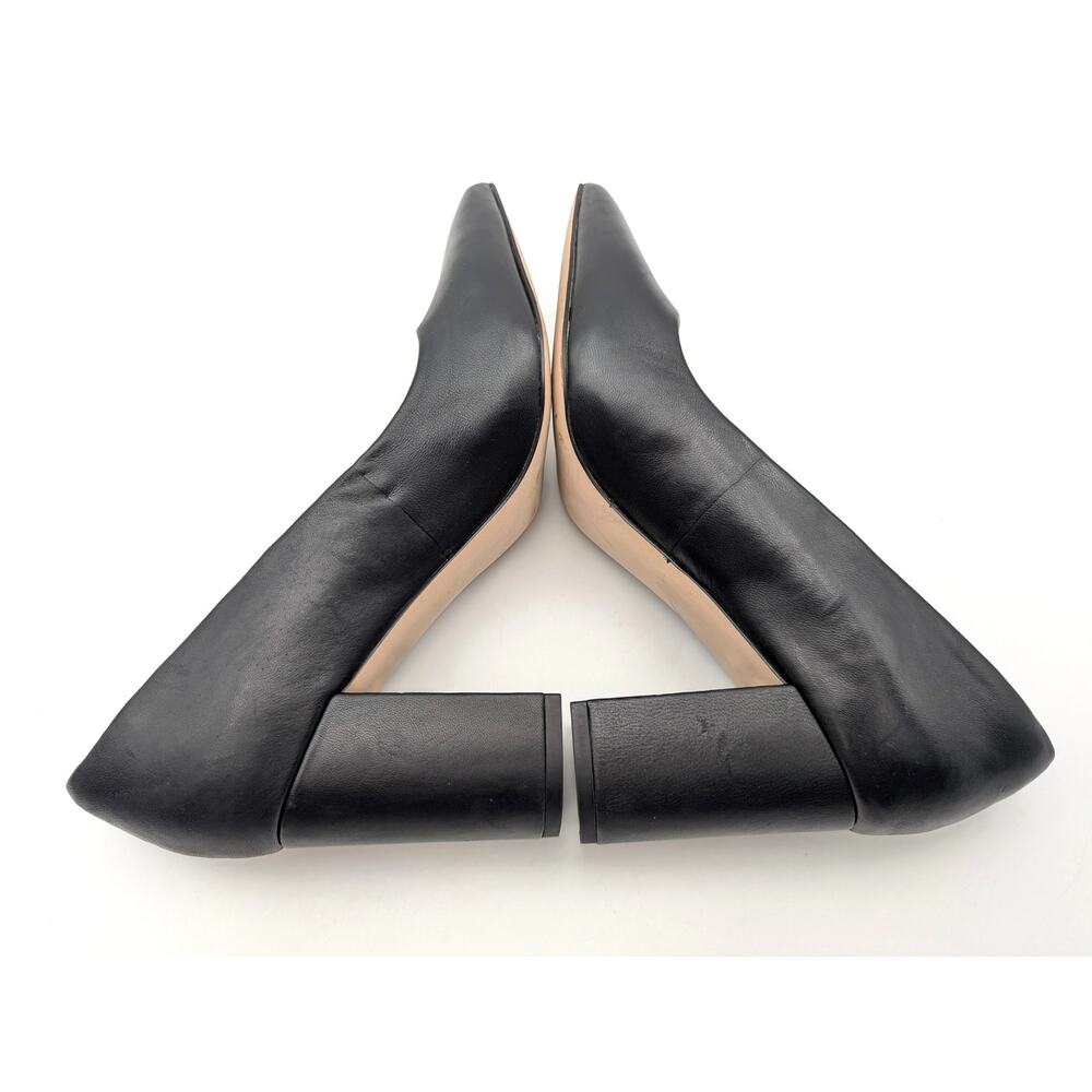 Nordstrom Poppy Pointed Toe High Heel Pump Women's Black Size US7M EU37 - Picture 6 of 13